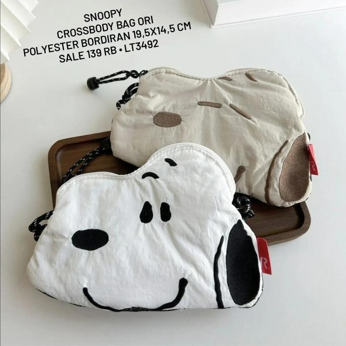 Snoopy Crossnody Sling Bag Ori