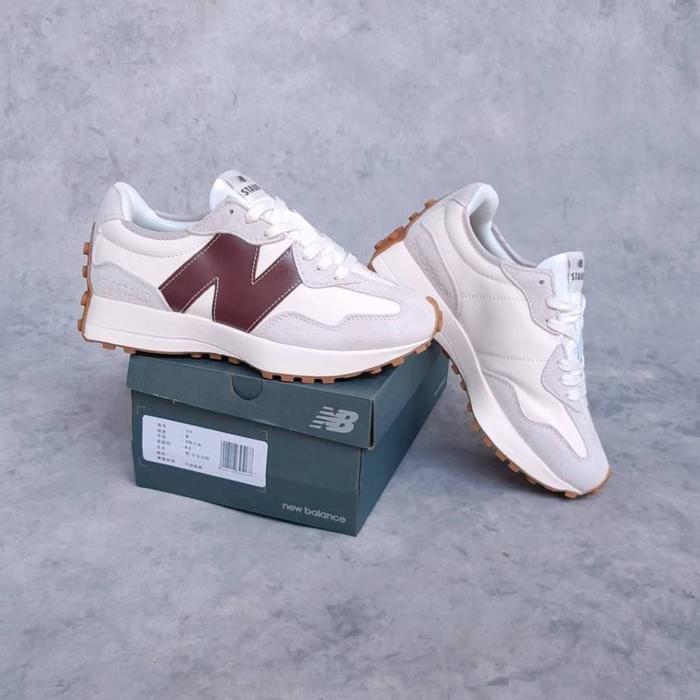 NB WS327SG GREY BURGUNDY STAUD
