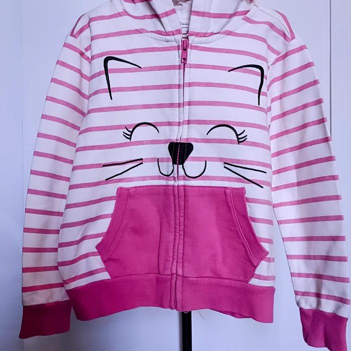 Preloved baju atasan jaket hoodie anak merk Jumping Beans size 3T