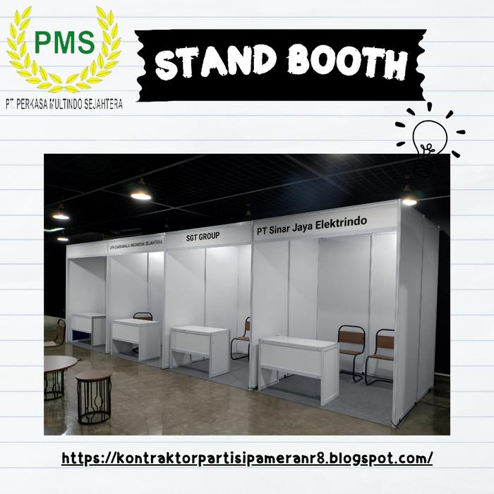 STAND BOOTH PARTISI R8 BANDUNG