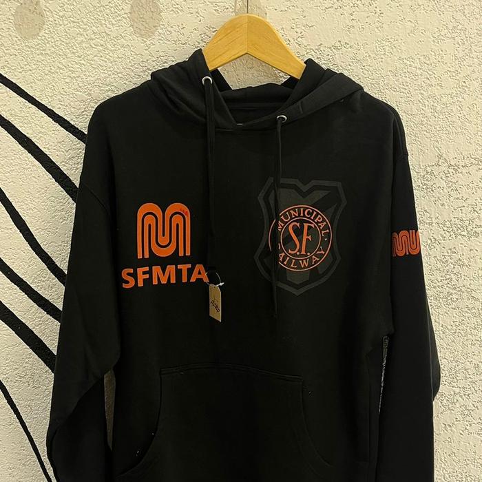 Hoodie MASH SF x Municipal Railway size M / jaket sepeda