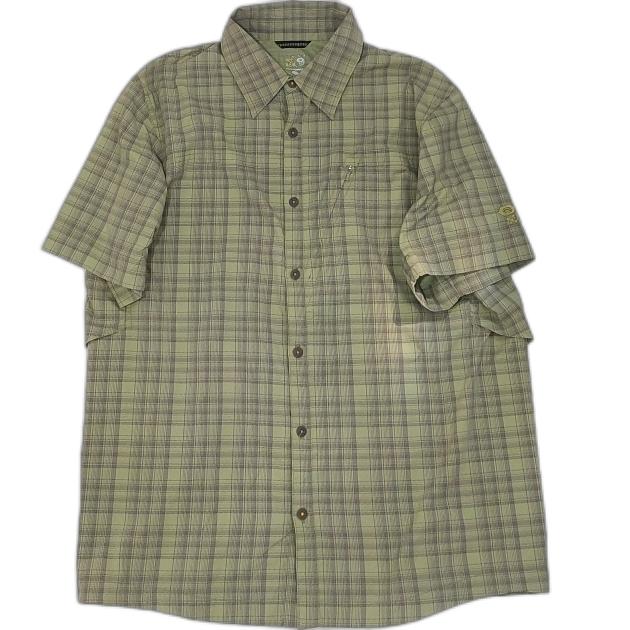 KEMEJA MOUNTAIN HARDWEAR SHORT SHIRT ORIGINAL MHW HIKING OUTDOOR
