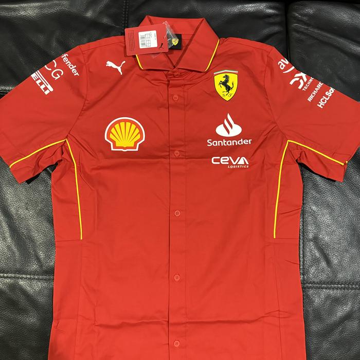 Ferrari f1 kemeja shirt x puma 2024