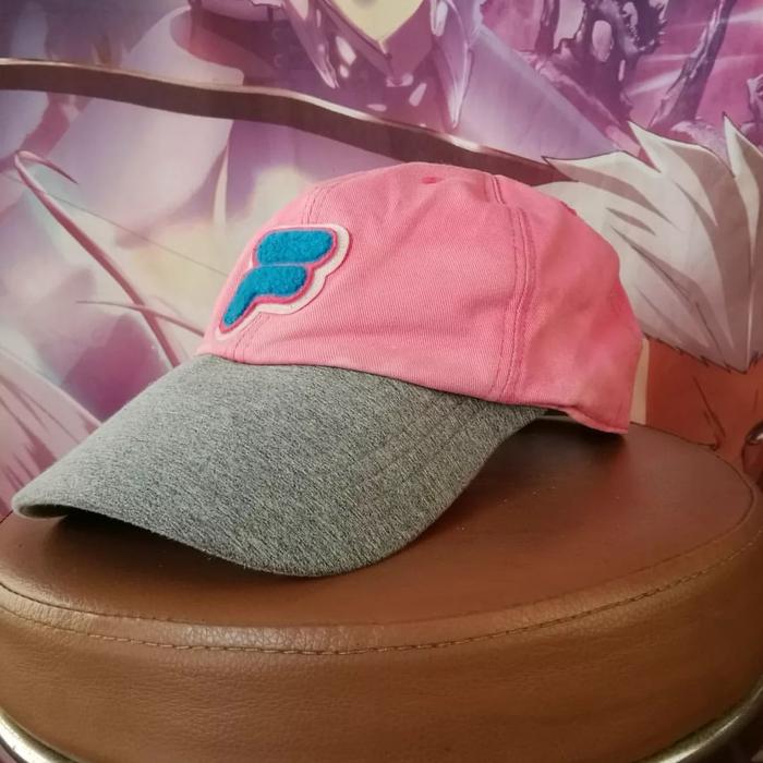 FILA Pink Girly Cap Topi Original Second Japan Korea Brand Vintage Retro Y2K USA Casual Streetwear