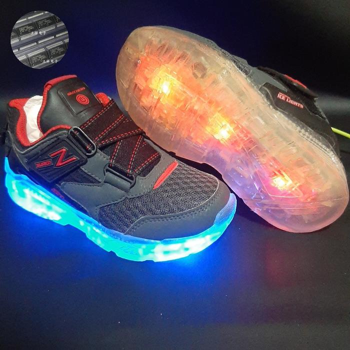 SEPATU ANAK SKECHERS ICE LIGHT PRELOVE SIZE 30