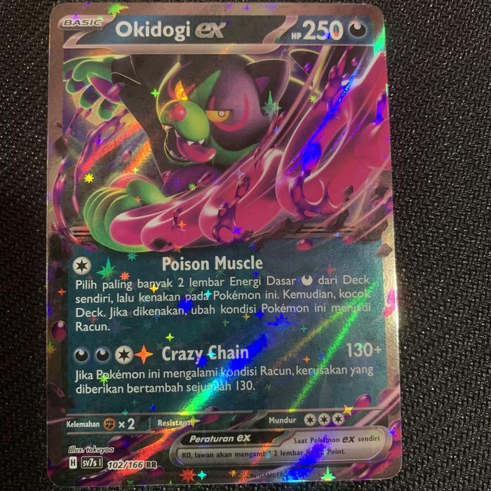 Okidogi ex RR sv7stcg poke indo