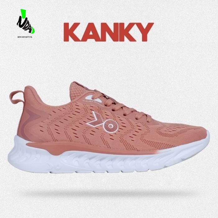 Kanky Yuga Kabuki Female - Sepatu Sneakers Casual Sport Sekolah