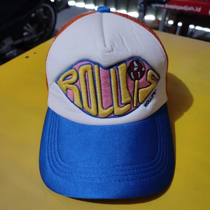 Topi Trucker Rollips Tre Tone