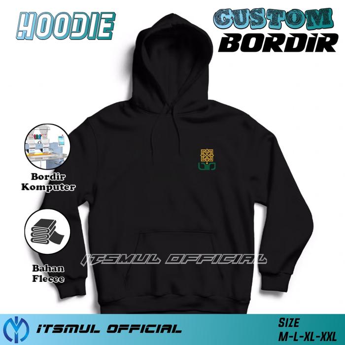 Jaket Hoodie UIN Sunan Kalijaga Yogyakarta Jambi Bordir Jaket UIN SUKA Bordir