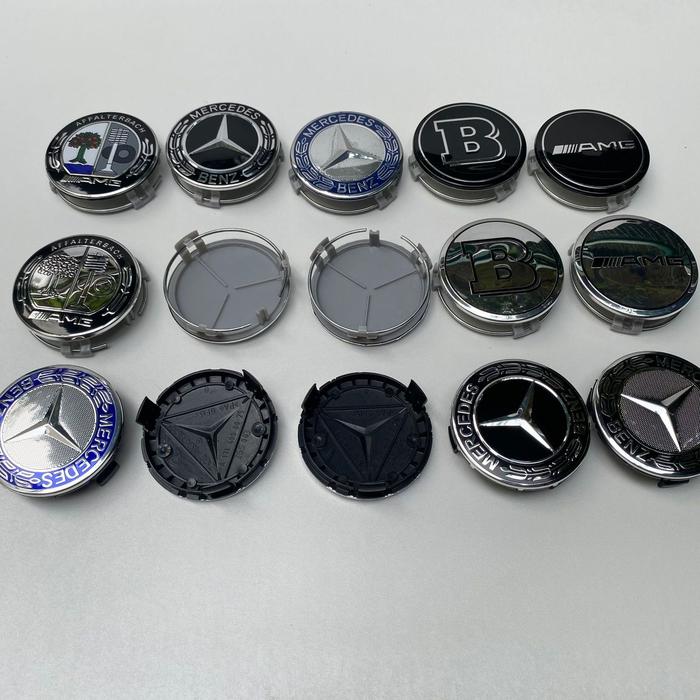 Dop Velg Roda Emblem Mercedes Benz 60mm Hubcaps Center Mercy Dop Roda 6cm