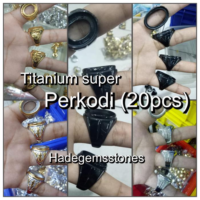RING TITANIUM SUPER PERKODI (20PCS)
