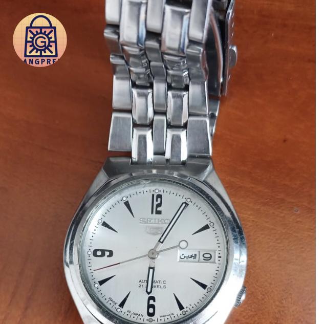 Preloved jam SEIKO 21jewels made In Japan  Arabic  Automatic beli di Mekkah spesial kondisi bagus
