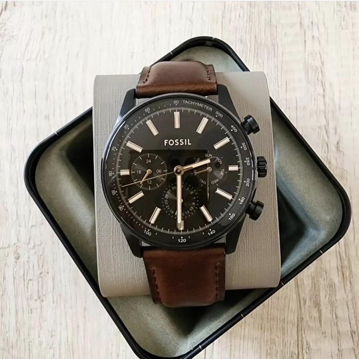 jam tangan pria fossil bq2457 watch ej