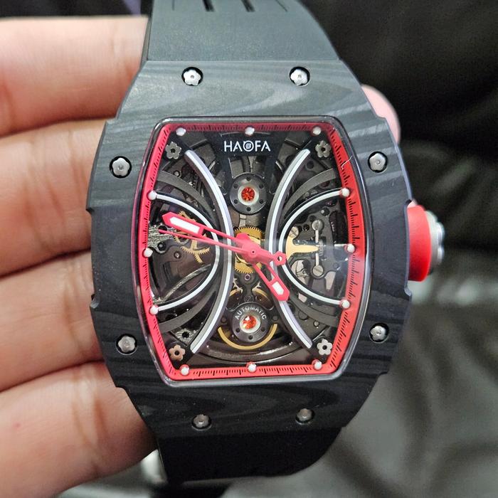 Jam Tangan Haofa 1909 Skeleton Automatic Watch