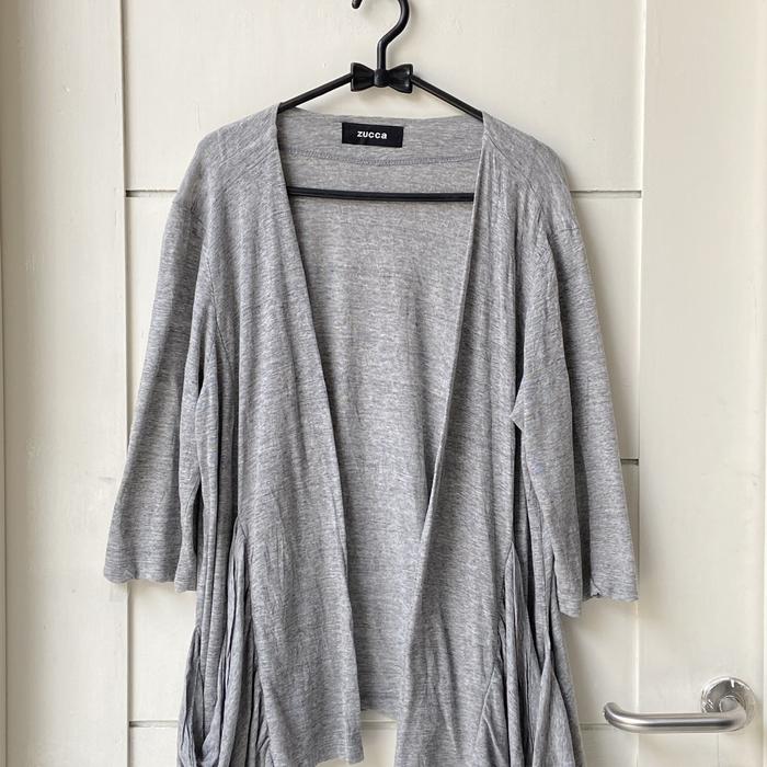 ZUCCA Issey Miyake Grey Cardigan