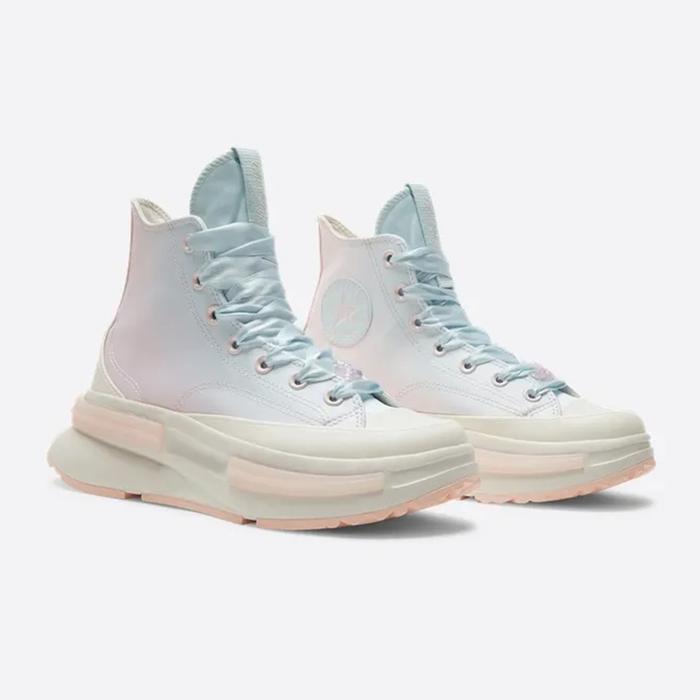 Converse Run Star Legacy CX Cherry Blossom Color Gradient Print Satin Hi