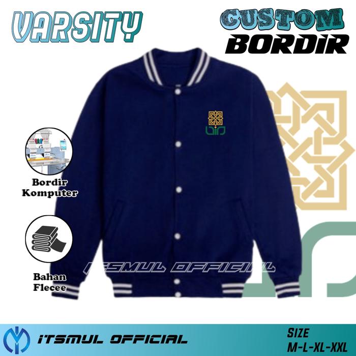 Jaket Varsity UIN Sunan Kalijaga Yogyakarta Bordir Jaket UIN SUKA Bordir