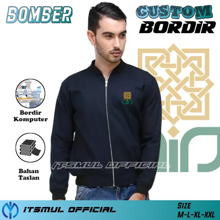 Jaket Bomber UIN Sunan Kalijaga Yogyakarta Bordir Custom Jaket UIN SUKA
