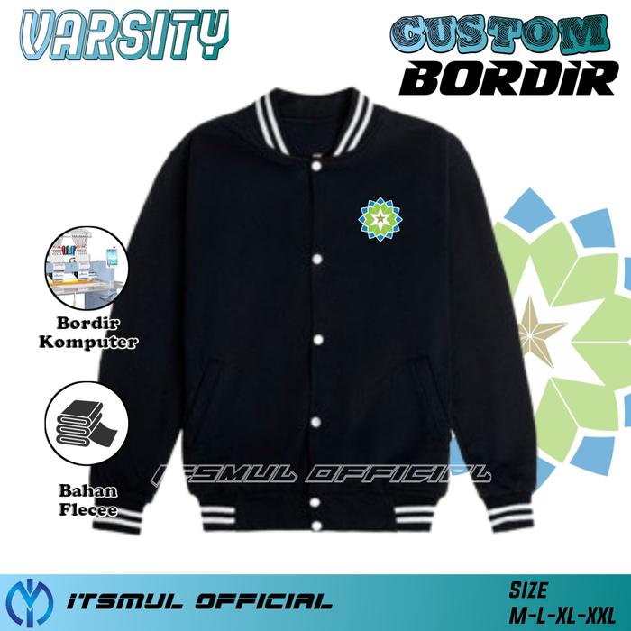 Jaket Varsity UIN Sunan Gunung Djati Bordir Jaket UIN Sunan Gunung Djati Bordir