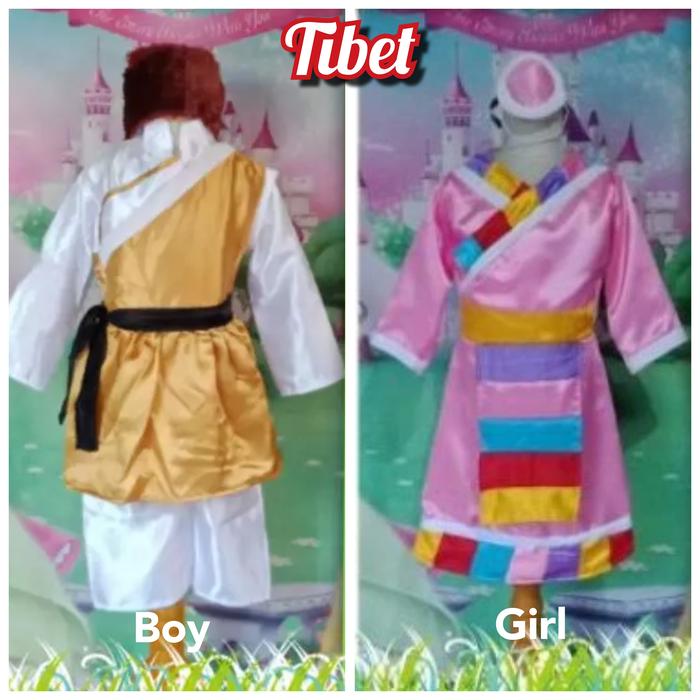 Baju Negara Tibet/Tibet Kostum