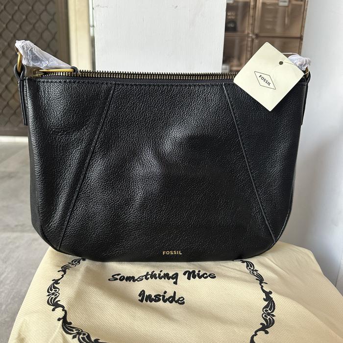 Tas Wanita MerkFossil Skylar Crossbody Black