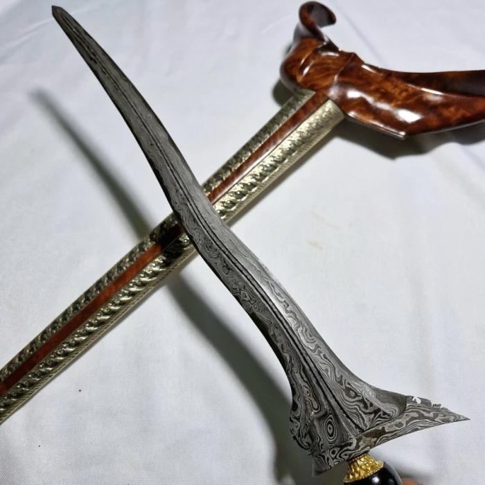 Keris Jangkung Segoro Winotan Pamor Segoro Muncar Tangguh Mangkubumen