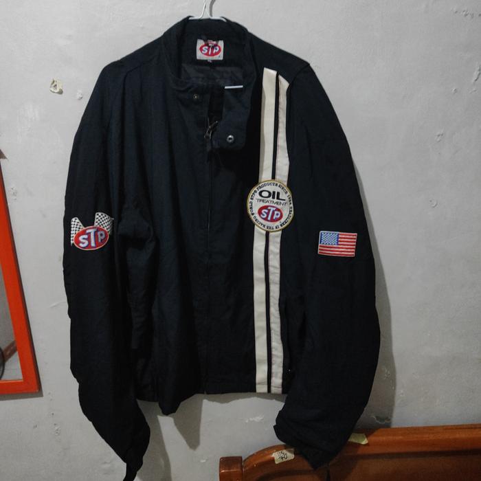 Jaket oli STP Oil Vintage