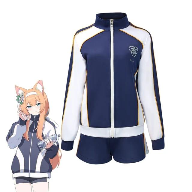Jaket Anime Game Blue Archive Iochi Mari Cosplay