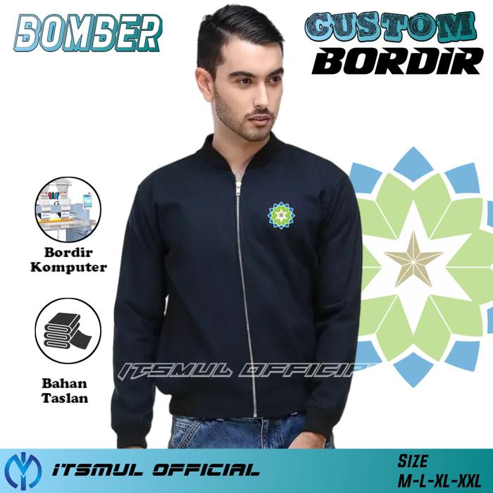 Jaket Bomber UIN Sunan Gunung Djati Bordir Custom Jaket UIN Sunan Gunung Djati