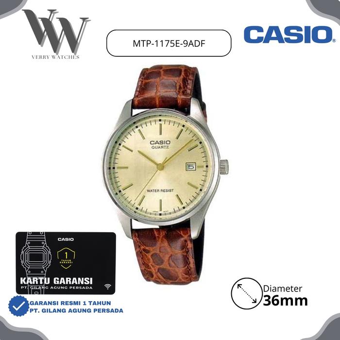 Jam Tangan Casio General MTP-1175E-9ADF original & Garansi Resmi