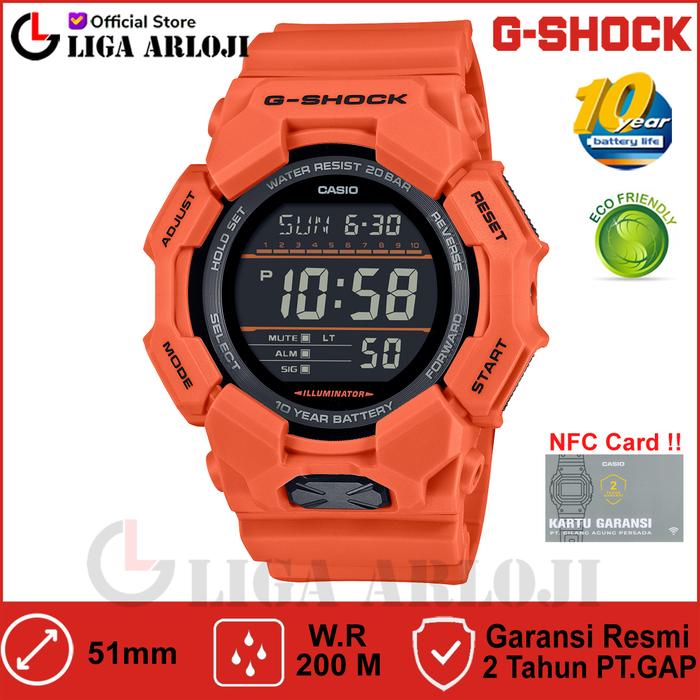 Casio G-SHOCK GD-010-4DR Jam Tangan Pria Digital GSHOCK GD-010-4 GD010 GD 010 4DR