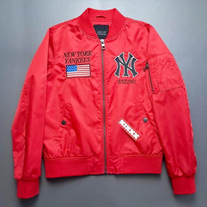 MLB New York Yankees Jacket Red