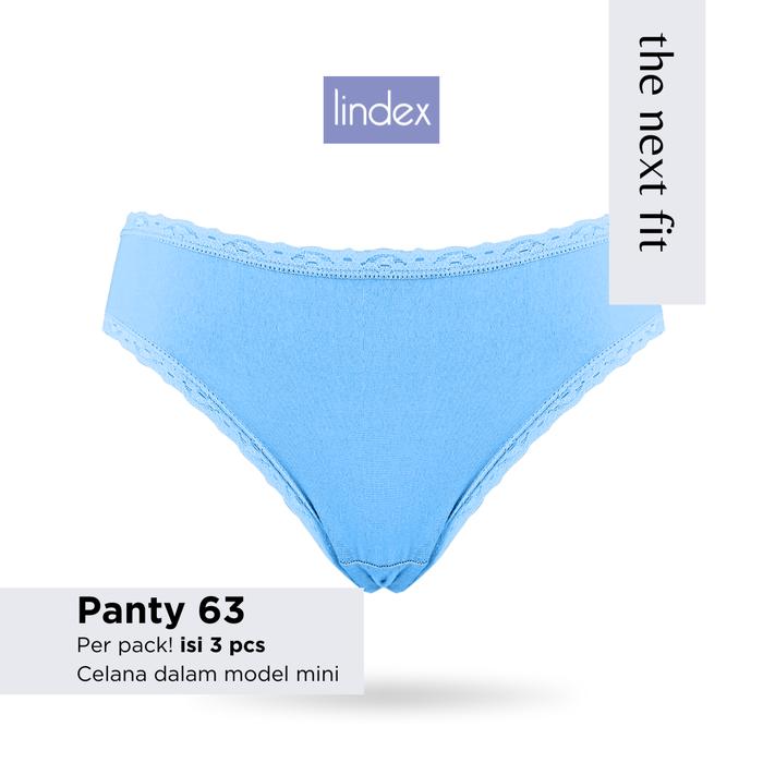Lindex Panty Mini 63 - Celana Dalam Wanita isi 3 Pcs Berkualitas SALE