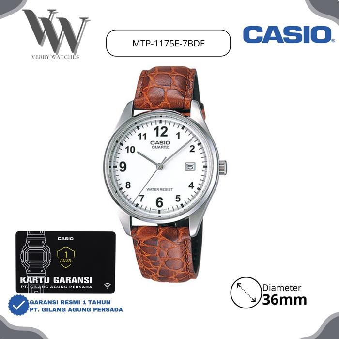 Jam Tangan Casio General MTP-1175E-7BDF original & Garansi Resmi