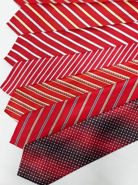 Dasi Merah - Dasi Garis Merah - Dasi Merah Garis - Dasi Merah Motif - Dasi Pria - Dasi