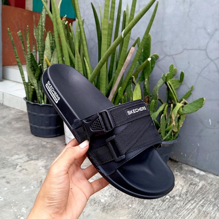 SANDAL SKECHERS PRIA JUMBO TERBARU SIZE 43 - 50
