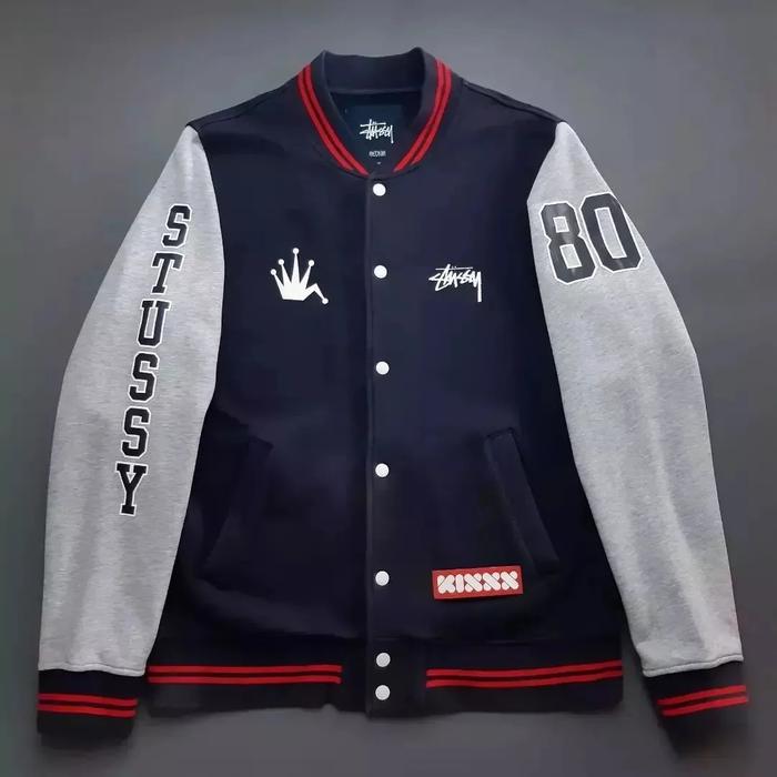 Vintage Stussy Jacket Crown 80