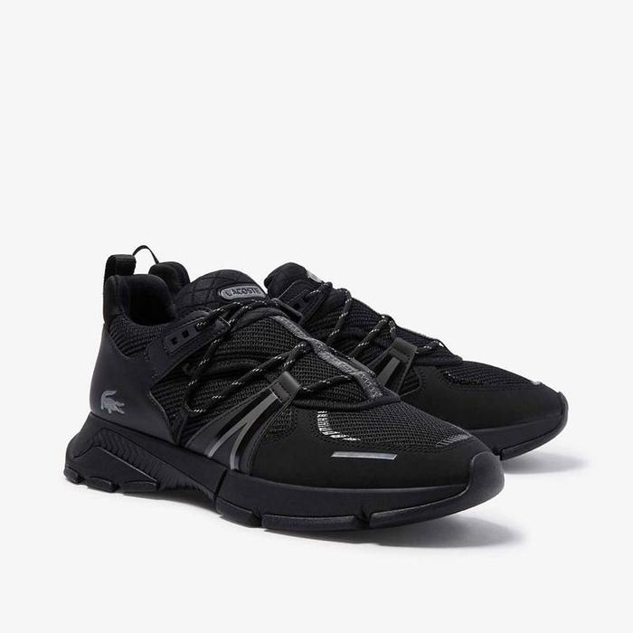 SNEAKERS TRAINERS BLACK LCST LEATHER ORIGINAL