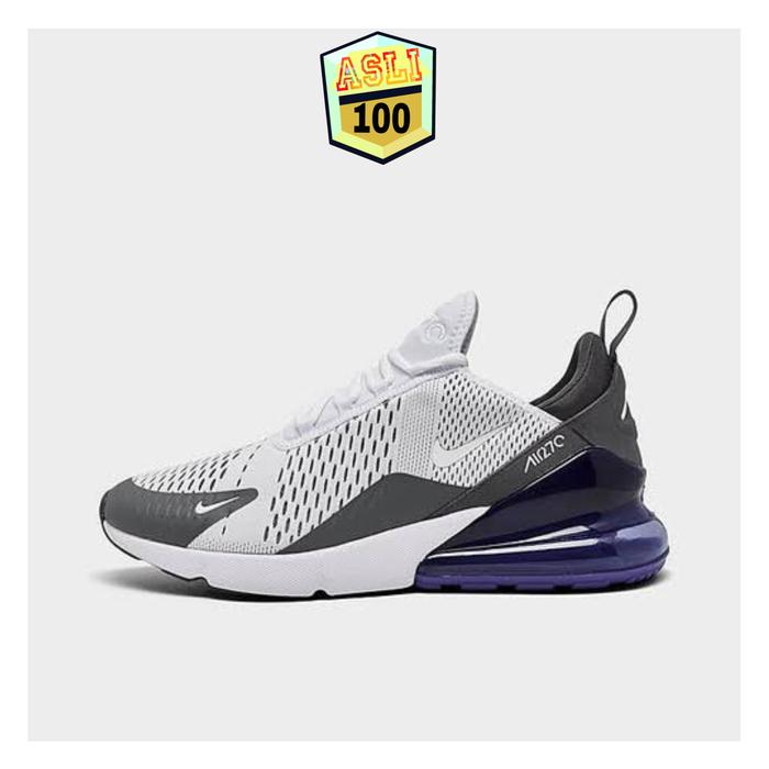 SEPATU PRIA NIKE AIR MAX 270 MEN'S ORI WHITE/WHITE-PERSIAN VIOLET AH8050 107