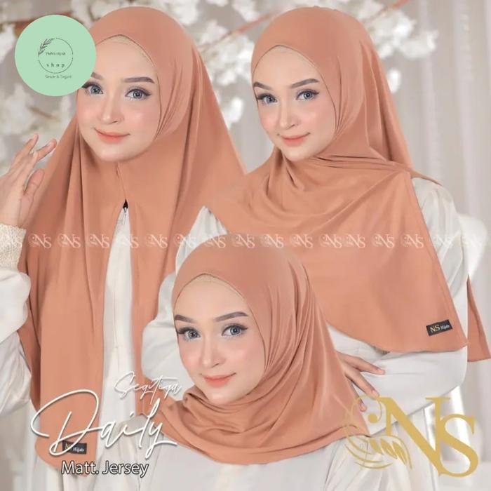 NS Hijab Premium - Hijab Segitiga instan daily Hijab