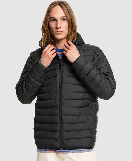 Jaket Puffer Pria Quiksilver Scaly Black Original