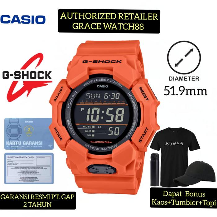 Jam tangan pria casio gshock Gd-010-4dr G-Shock original gd-010-4dr gshock digital gd-010-4 gshock t