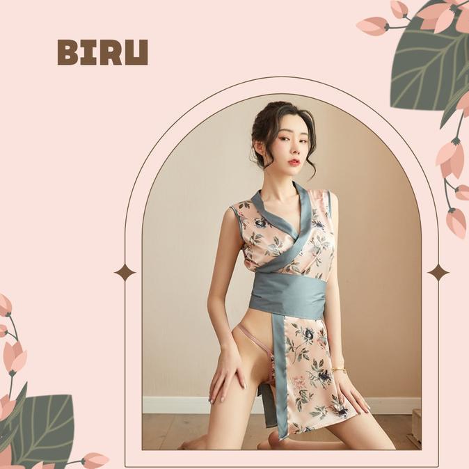 Set Lingerie Baju Tidur Dinas Malam Haram Wanita China Seksi Hot