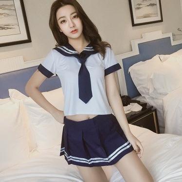 Cosplay Lingerie Model Seragam Sekolah Jepang