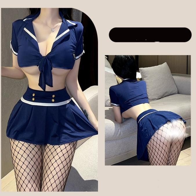 Lingerie Cosplay Police Sexy / Lingerie Costum Sexy