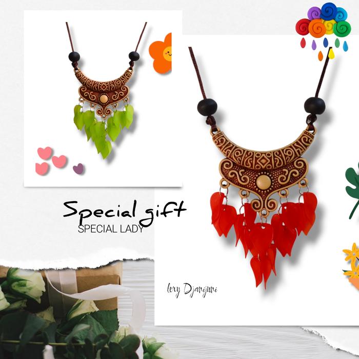 Kalung Etnik Minang || Kalung Pentas || Kalung Bali || Kalung Baju Adat || Kalung Kebaya