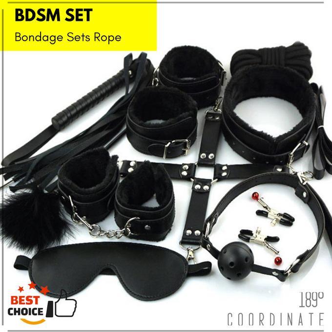 BDSM SETS ROPE TALI PENGIKAT SET BORGOL CINTA BONDAGE LINGERIE