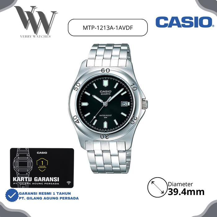Jam Tangan Casio General MTP-1213A-1AVDF original & Garansi Resmi