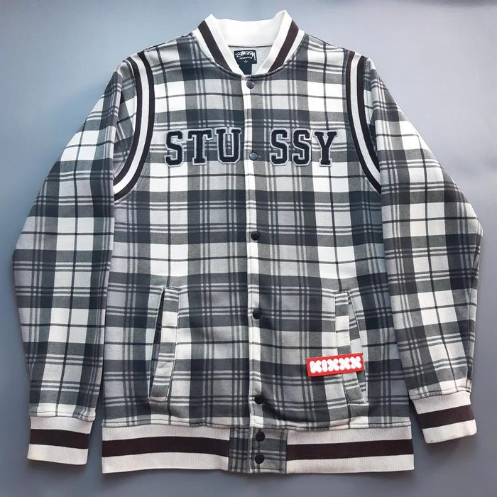 Vintage Stussy Jacket Black White