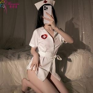 Sexy Lingerie Cosplay Nurse Kostum Suster Perawat Jepang Seksi Premium - SLG7